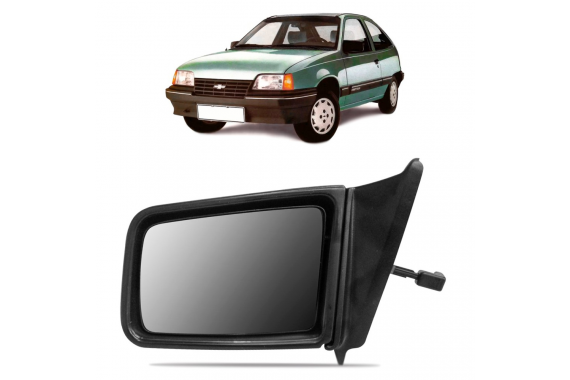 Espelho Retrovisor Esquerdo Com Controle Chevrolet Kadett Ipanema 1989 a 1998