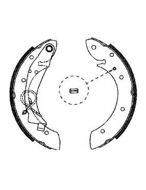 Sapata Freio Lona Citroen Berlingo Xsara Picasso Hoggar Partner ..