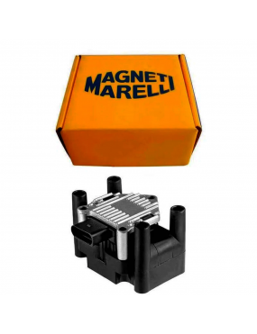 Bobina Ignição Audi A3 1.6 8v 2007 a 2010 Crossfox 1.6 8v 2005 a 2018 Magneti Marelli