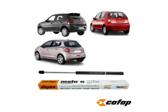 AMORTECEDOR TAMPA TRASEIRA FIAT PALIO RST II 2003/... FIAT PALIO RST III 2007/... CITROEN C3 2013/... PEUGEOT 208 2013/...