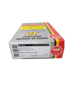 Jogo de Cabo de Vela Supressivo Clio/Logan/Sandero I Ngk