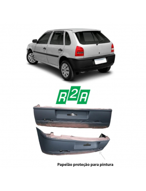 Parachoque Traseiro Primer Gol G3 2003 a 2005 Serie 2 R2A