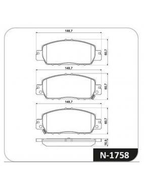 Kit Pastilha Freio Dianteira Honda Civic 2017 a 2018 Nissin Cobreq..