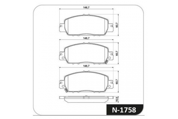 Kit Pastilha Freio Dianteira Honda Civic 2017 a 2018 Nissin Cobreq