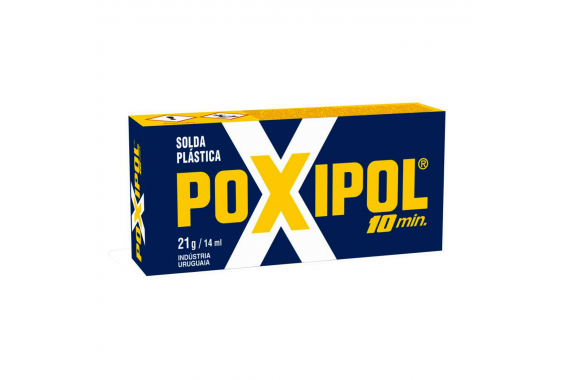 COLA POXIPOL CINZA 21G AKAPOL