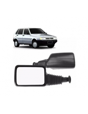 Espelho Retrovisor Direito C/Controle Fiat Uno Premio Elba Pós 1989