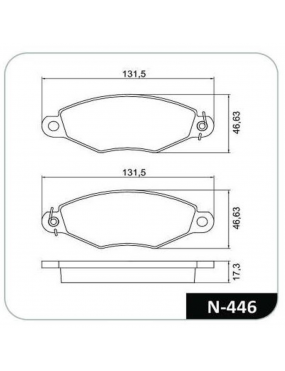 Kit Pastilha Freio Citroen Xsara 1997 a 2005 Kangoo 2000 a 2007 Bendix Cobreq