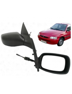 Espelho Retrovisor Esquerdo com Controle Ford Escort Sedan Sw Pós 1997 Zetec Rocam