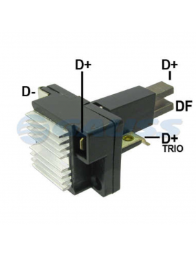 Regulador Voltagem Volkswagen Kombi Pós 1997 Gauss