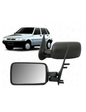 Espelho Retrovisor Direito S/Controle Fiat Uno Mille Pós 1990