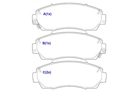 Pastilha Freio Dianteira Honda Crv 2.0 16v 2008 a 2019