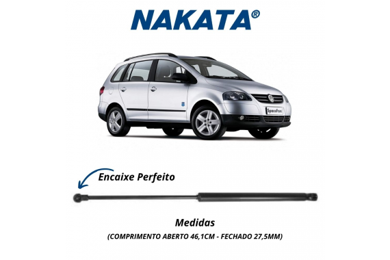 AMORTECEDOR TAMPA TRASEIRA NAKATA VOLKSWAGEN SPACEFOX PÓS 2010/...