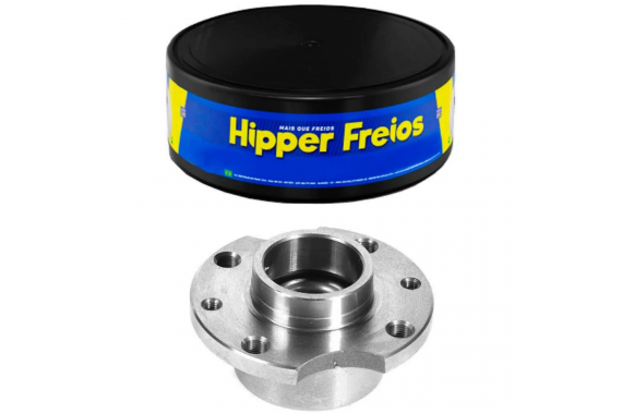 CUBO RODA TRASEIRA COM ROLAMENTO 30MM HIPPER FREIOS