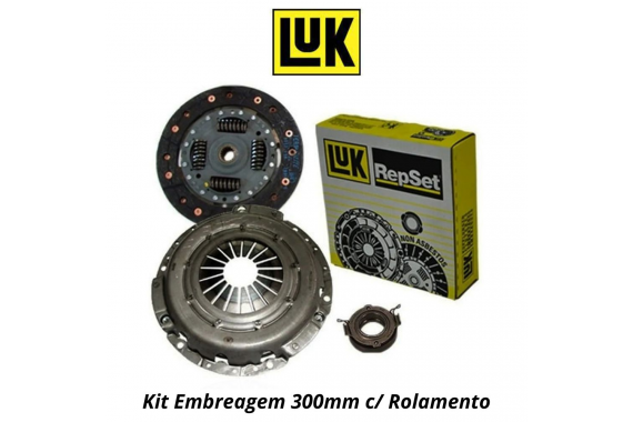 Kit Embreagem 300mm Chevrolet Silverado 4.2 18v 1996 a 2001 Troller T4 2.8 12v 2001 a 2005