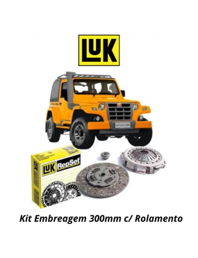 Kit Embreagem 300mm Chevrolet Silverado 4.2 18v 1996 a 2001 Troller T4 2.8 12v 2001 a 2005