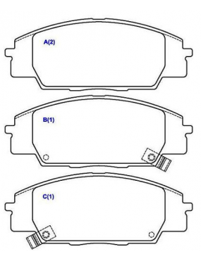 Pastilha Freio Dianteira Honda New Civic 2.0 16v 2007 a 2011