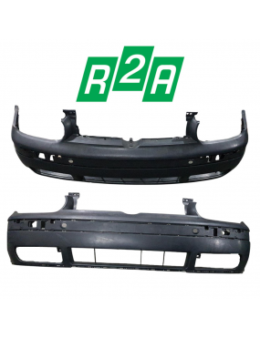 Parachoque Dianteiro Preto Liso P/Pintura Vw Golf 2005 a 2009 R2A