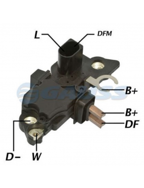 Regulador Voltagem Alternador Bosch Gauss