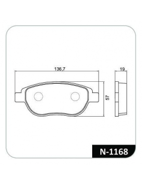 Jogo Pastilha Freio Dianteira Citroen C3 Picasso 2011 a 2015 Girling Cobreq..