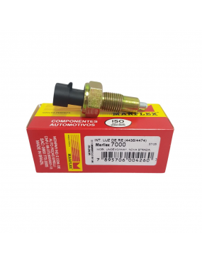 Interruptor Luz de Ré Fiat Uno Fiorino Palio Siena Strada Tempra Tipo Stilo Brava Doblo Idea Marea Punto Linea Bravo Argo Cronos