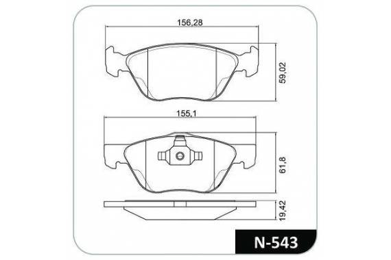 Kit Pastilha Freio Dianteira Fiat Bravo 2011 a 2016 Doblo 1.8 8v 2010 a 2016 Teves Cobreq