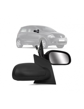 Espelho Retrovisor Direito C/Controle Volkswagen Fox Crossfox Spacefox 2003 a 2009..