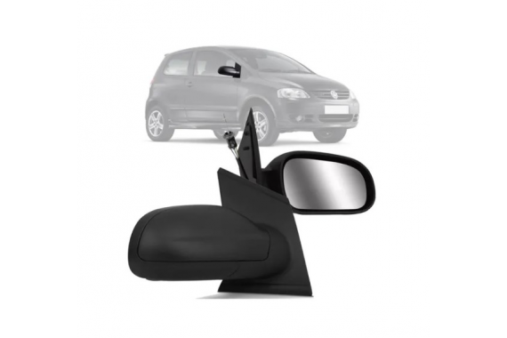 Espelho Retrovisor Direito C/Controle Volkswagen Fox Crossfox Spacefox 2003 a 2009