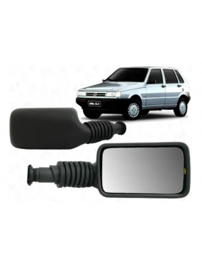 Espelho Retrovisor Direito S/Controle Fiat Uno Premio Elba 1985 a 1993 2 Portas..