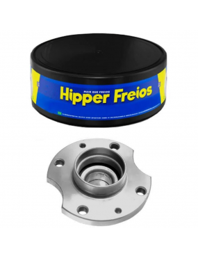 CUBO RODA TRASEIRA C/ROLAMENTO 30MM HIPPER FREIOS..