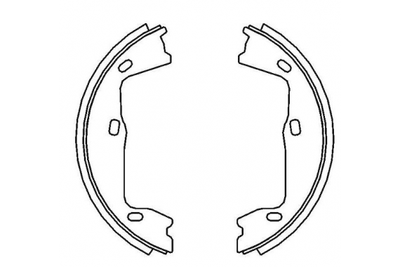 Sapata Freio Lona Chevrolet Astra 1994 a 1997 Omega 1993 a 2000 Vectra 1993 a 1996