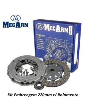 Kit Embreagem 220mm Vw Golf 1.8 20v Turbo Pós 2000 Audi A3 .18 20v Turbo Pós 1997