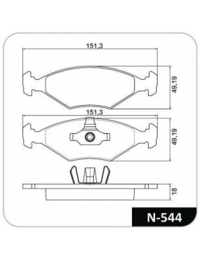 Jogo Pastilha Freio Dianteira Fiat Uno Mille 2010 a 2014 Teves Cobreq