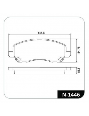 Jogo Pastilha Freio Dianteira Sumitomo Mitsubishi Lancer 2004 a 2018 Cobreq..