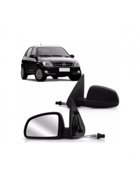 Espelho Retrovisor Esquerdo Com Controle Chevrolet Celta Prisma Pós 2007
