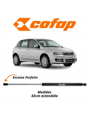 AMORTECEDOR TAMPA TRASEIRA COFAP FIAT STILO 2002 A 2011