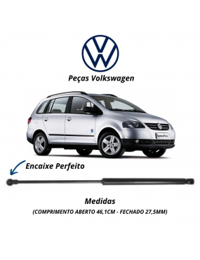 AMORTECEDOR TAMPA TRASEIRA VOLKSWAGEN SPACEFOX PÓS 2010/.....