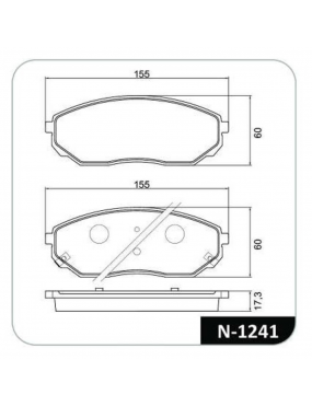 JG PASTILHA FREIO DIANTEIRA SISTEMA SUMITOMO COBREQ