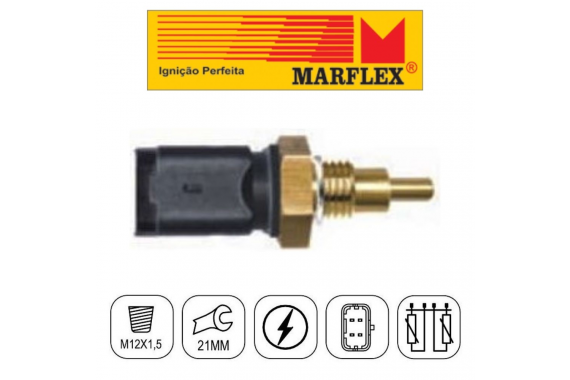 Sensor Temperatura Agua Fiat Brava Doblo Marea Palio Siena 1.6 16v 