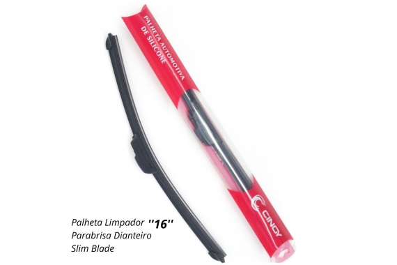 PALHETA LIMPADOR PARABRISA DIANTEIRO SLIM BLADE CINOY