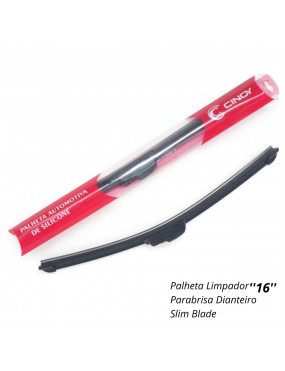 PALHETA LIMPADOR PARABRISA DIANTEIRO SLIM BLADE CINOY