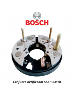 Conjunto Retificador Bosch 55ah Vw Gol G2 G3 1.0 1997 a 2005..