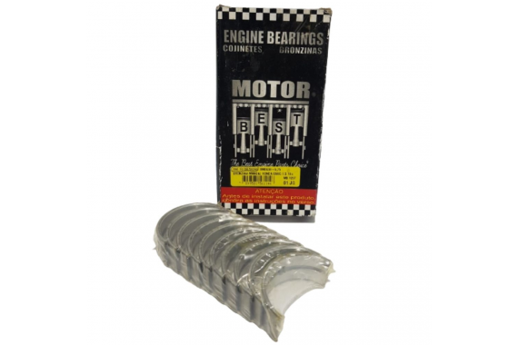 Jogo Bronzina Mancal Std Honda Civic 1.5 16V 1992/1997 Motorbest