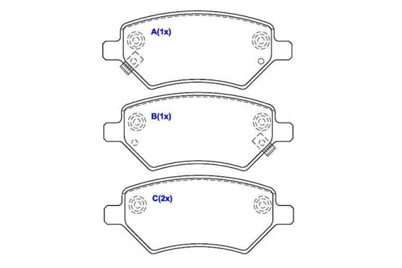 Pastilha Freio Dianteira Chery Arrizo Cielo Tiggo Lifan X60 16v