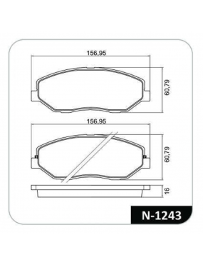 Kit Pastilha Freio Dianteira Hyundai Genesis 3.8 2012 a 2014 Kia Mohave 2008 a 2018 Mando Cobreq