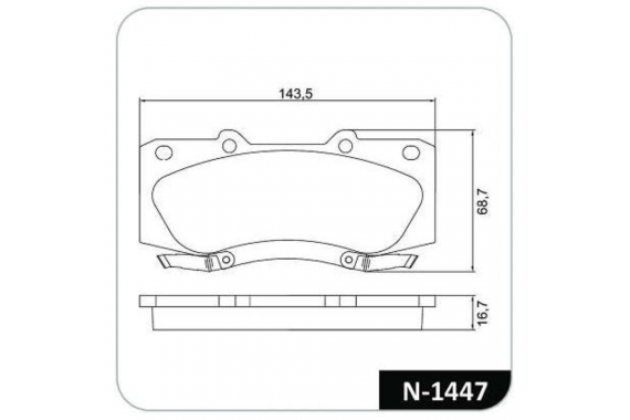 Kit Pastilha Freio Dianteira Toyota Hilux 2.5 2009 a 2015 Advics Cobreq