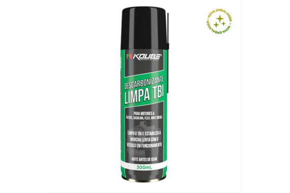 SPRAY DESCARBONIZANTE LIMPA TBI 300ML KOUBE