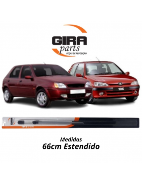 AMORTECEDOR TAMPA TRASEIRA FORD FIESTA HATCH E STREET 1996/2003 PEUGEOT 106 PÓS 1992