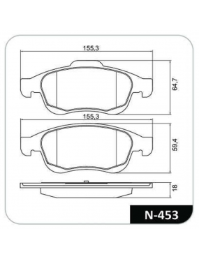 Kit Pastilha Freio Dianteira Renault Fluence 2011 a 2018 Captur 2.0 2017 a 2021 Teves Cobreq..