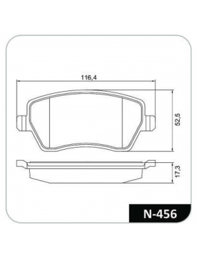 Kit Pastilha Freio Dianteira Renault Duster 1.6 2012 a 2021 Captur 1.6 2017 a 2020 TRW Cobreq