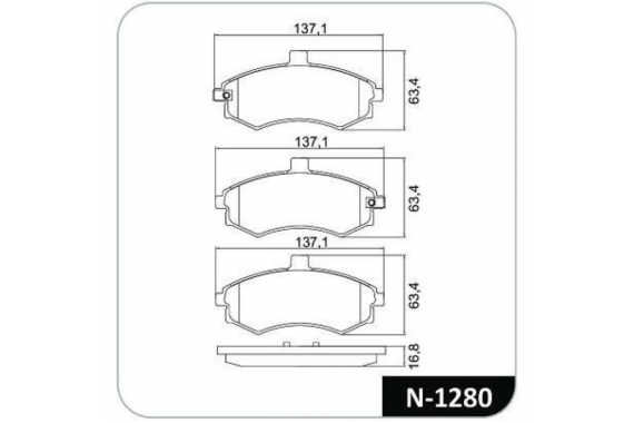 Kit Pastilha Freio Dianteira Hyundai Elantra 1996 a 2013 Kia Cerato 2006 a 2013 Akebono Cobreq